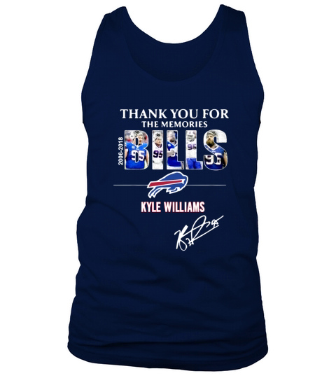 Thank you for the memories Bills Kyle Williams 95 Tank Top Unisex