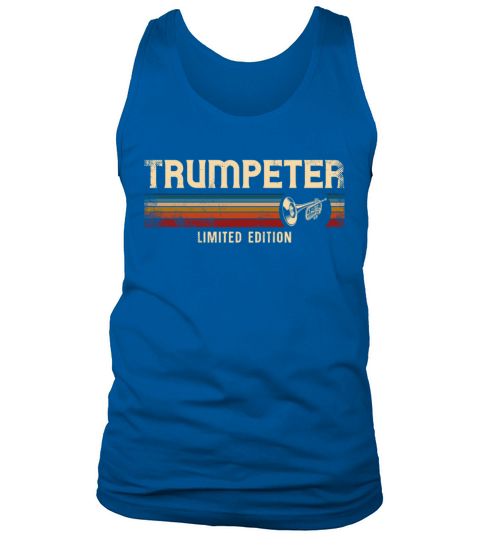 Trumpet Player Retro Vintage Tank Top Unisex