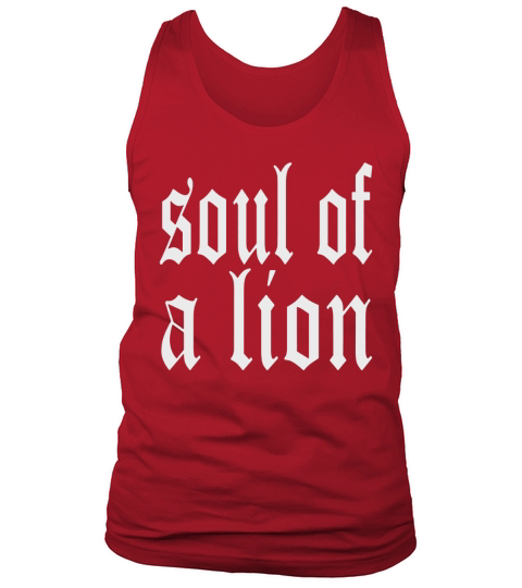 Warrior Soul of a Lion Tank Top Unisex