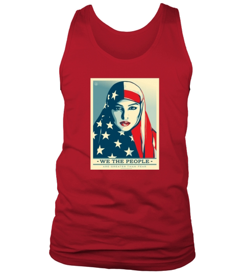 WE THE PEOPLE ARE GREATER THAN FEAR Tank Top Unisex