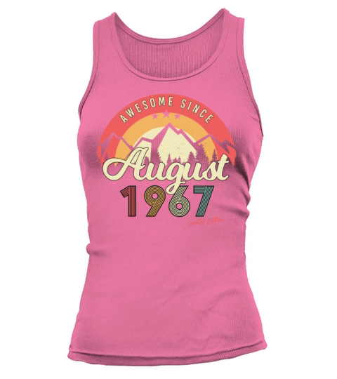 1967 August Vintage Tank top Woman