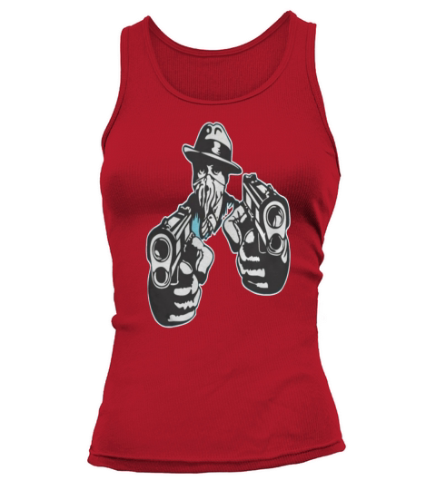 Al Capone Pointing guns Tank top Woman