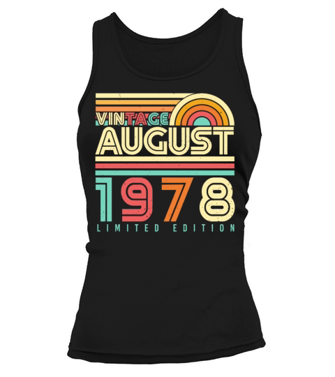 August 1978 Vintage Tank top Woman