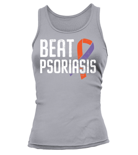 Beat Psoriasis Skin Disease Psoriasis Awareness Tank top Woman