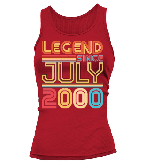 Birth Month July 2000 Tank top Woman