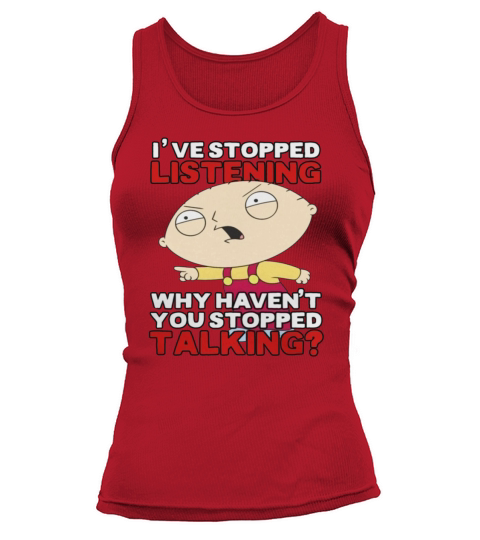 Family Guys Stewie Has Stopped Listening LIMTED EDITION Tank top Woman