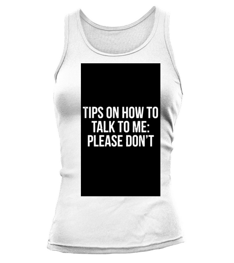 Funny Sarcastic Introvert Quote T-shirt - iPhone 7 Case Tank top Woman