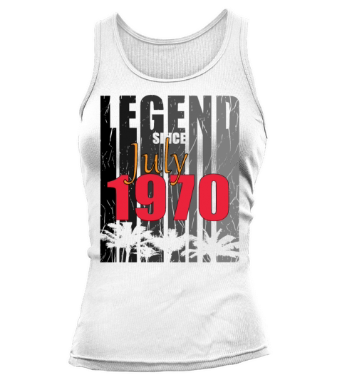 gift july 1970 birth month Tank top Woman