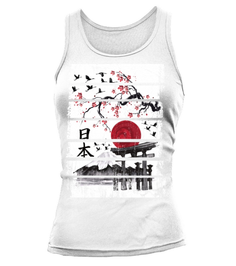 Japan Vintage Japanese Art Tank top Woman