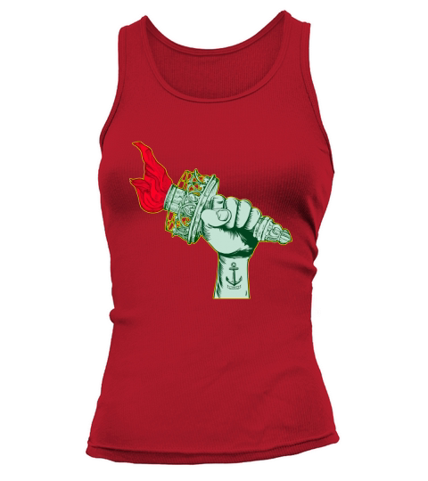 Lady Liberty Resists T-Shirt Tank top Woman