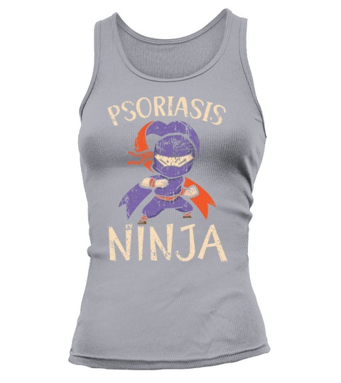 Psoriasis Ninja Skin Disease Psoriasis Awareness Tank top Woman