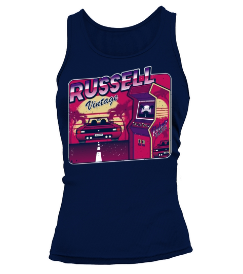 Russell - Personalized Vintage Gamer 80s 90s Tank top Woman