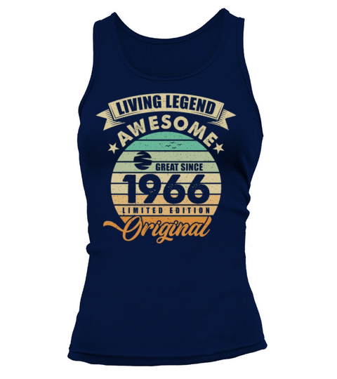 Vintaga 1966 Birthday Tank top Woman