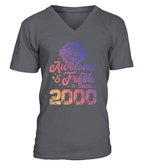 2000 awesome fresh V-Neck T-shirt