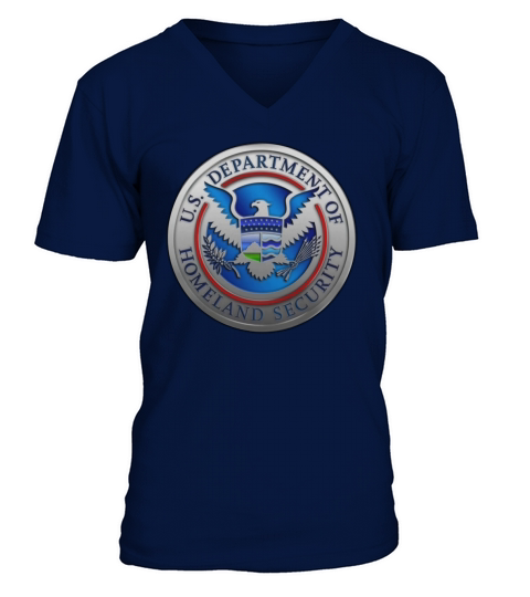 Department of Homeland Security (DHS) Shirt V-Neck T-shirt