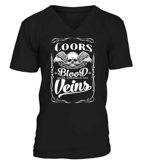 Funny Vintage Style Tshirt for Coors V-Neck T-shirt