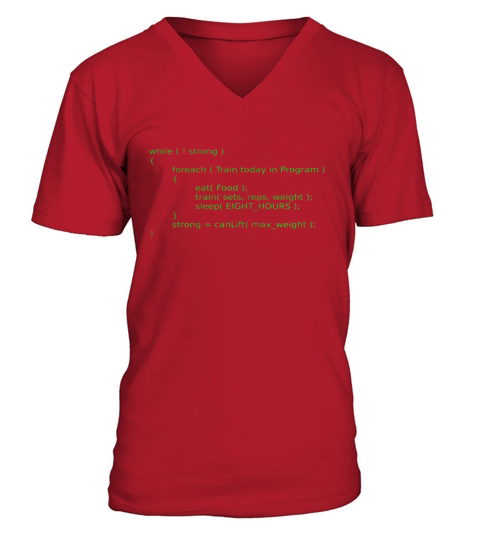 Geek Workout Shirt LIMTED EDITION V-Neck T-shirt
