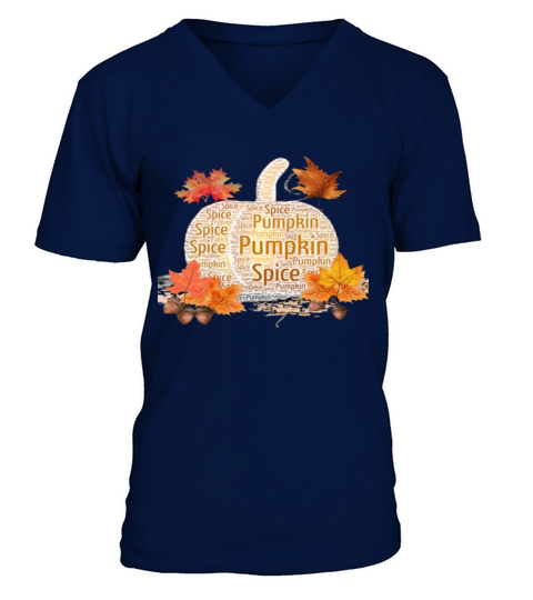 Halloween Spice V-Neck T-shirt