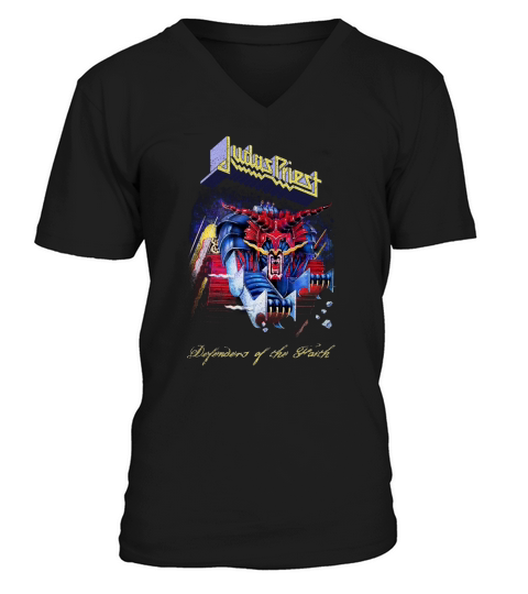 Judas Priest - Defenders Of The Faith T-Shirt V-Neck T-shirt