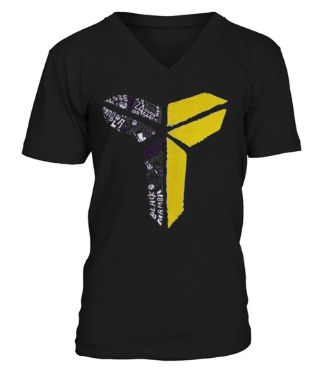 Kobe Black Mamba Inspired Tee - Kids T-Shirt V-Neck T-shirt
