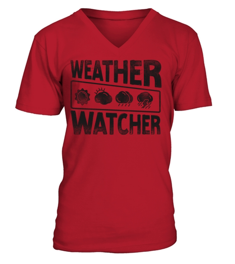 Meteorologist Weather Forecast V-Neck T-shirt
