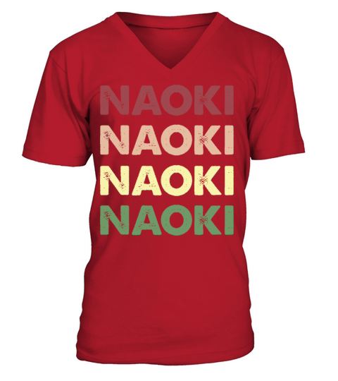 Naoki Shirt - Funny Personalized Name Naoki V-Neck T-shirt
