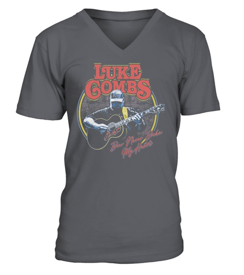 NEW LUKE COMBS BAND CONCERT TOUR DATE 2019 BLACK - Baby Onesie V-Neck T-shirt