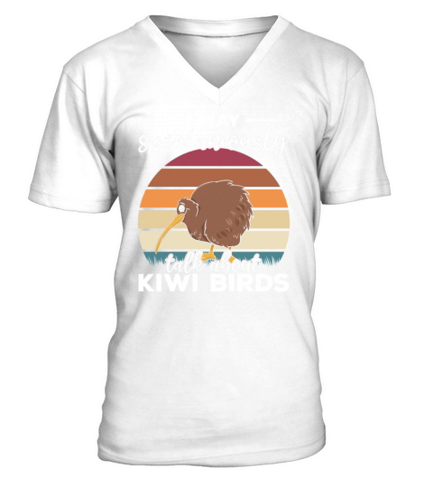 New Zealand Bird I May Spontaneously Talk About V-Neck T-shirt