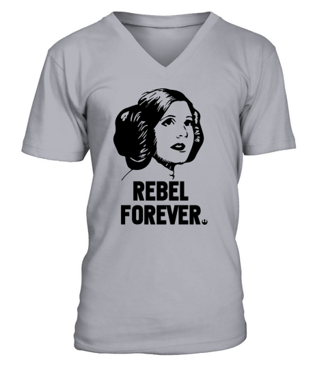Princess Leia - Rebel Forever V-Neck T-shirt