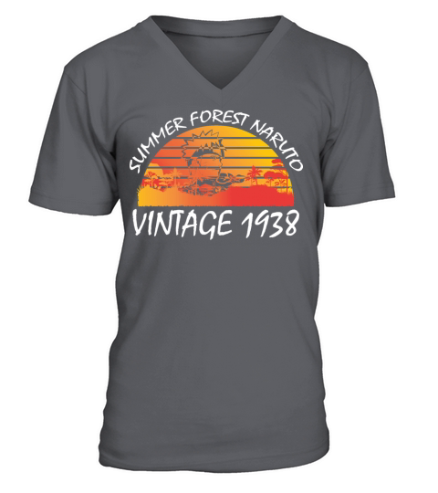 Summer Forest Vintage 1938 V-Neck T-shirt