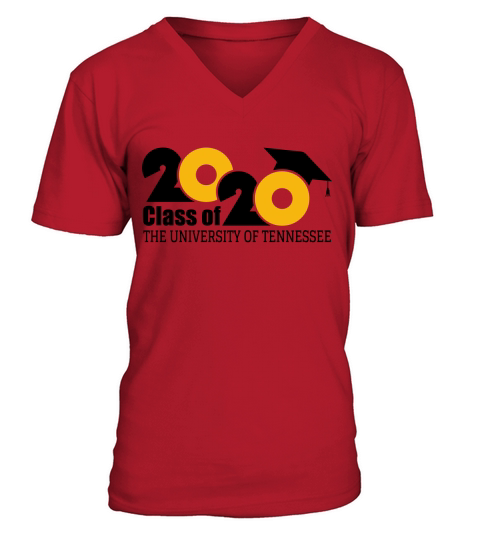 The University of Tennessee Class of Graduation 2020 - Unisex Long Sleeve V-Neck T-shirt
