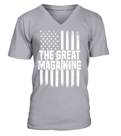 Ultra Maga The Great Maga King V-Neck T-shirt