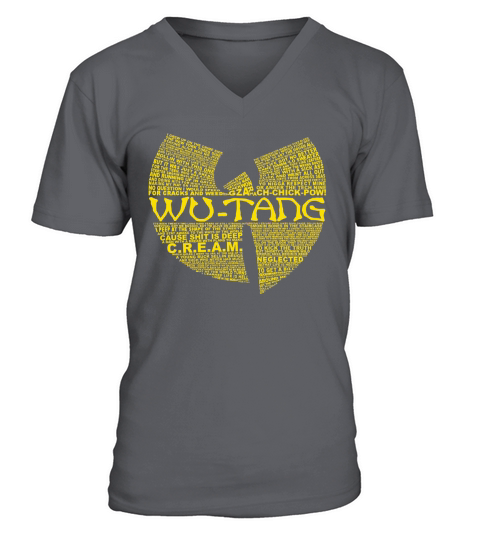 WU TANG CLAN V-Neck T-shirt