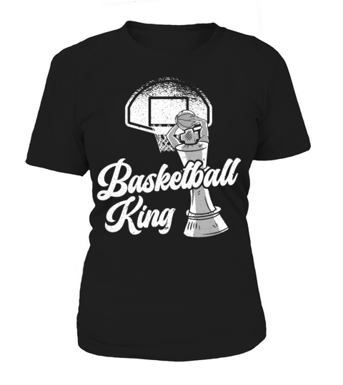 Basketball King Grandmaster Board Game Chess Women's T-Shirt