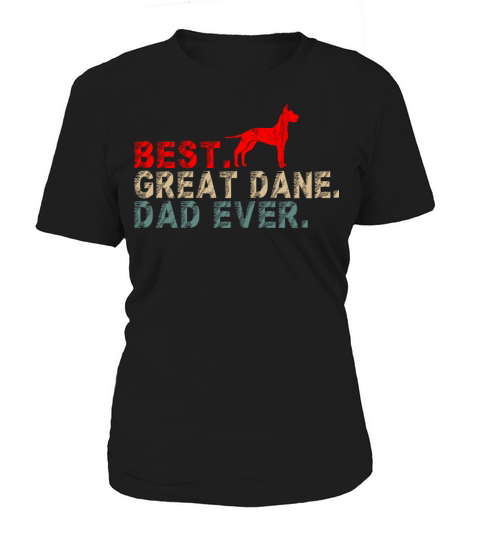 Best Great Dane Dog Dad Vintage Women's T-Shirt