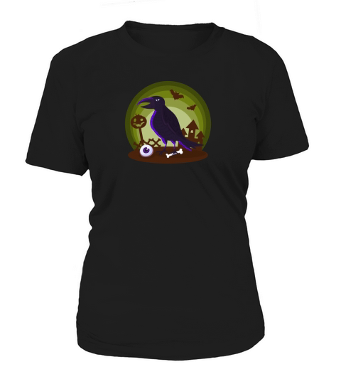 Halloween Party Horror Raven Women's T-Shirt