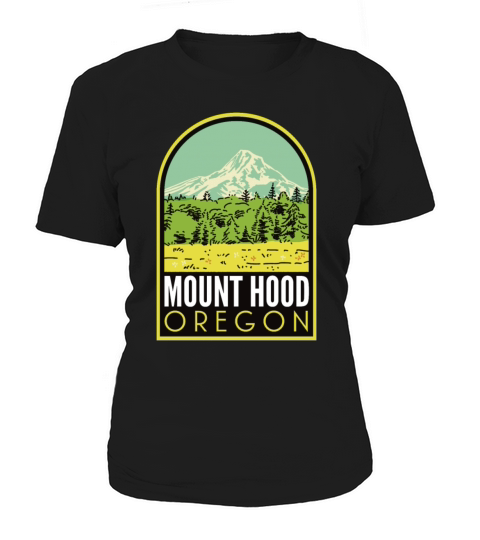 Mount Hood Oregon Vintage Women's T-Shirt