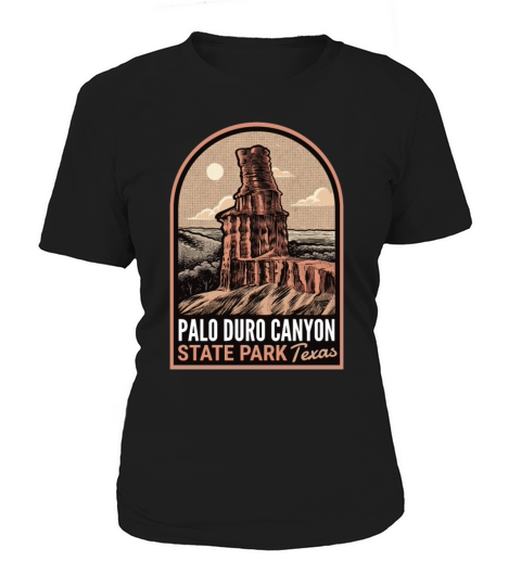 Palo Duro Canyon State Park Texas Vintage Women's T-Shirt