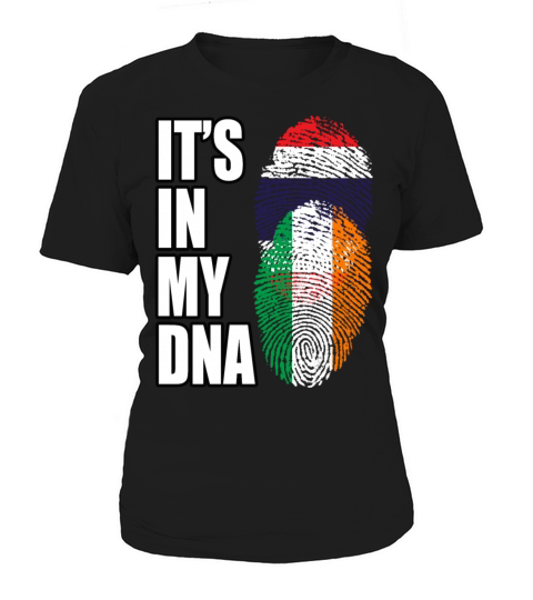 Thai And Irish Vintage Heritage DNA Flag Women's T-Shirt