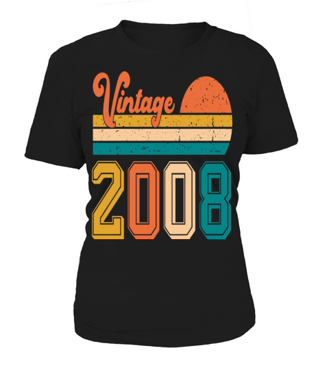Vintage 2008 birthday gift Women's T-Shirt