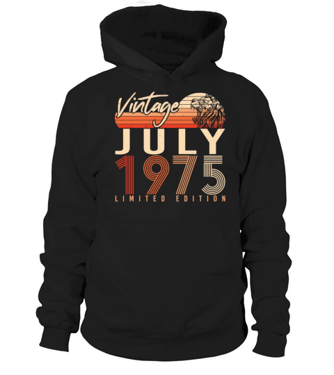1975 July Limited Edition Hoodie Unisex