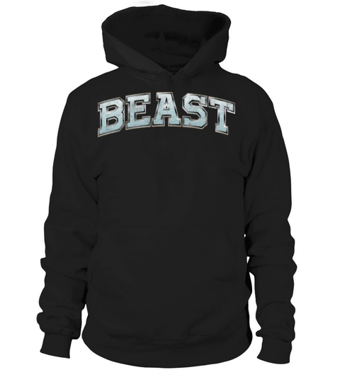 Beast Vintage Gym Fitness Hoodie Unisex