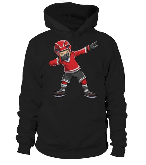 Dabbing Ice Hockey T Shirt Funny Dab Squad Boys Kids Gifts copy Hoodie Unisex