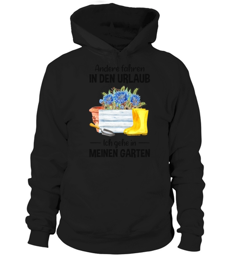 Garden Vacation Funny Quote Gardener Gift Idea Hoodie Unisex