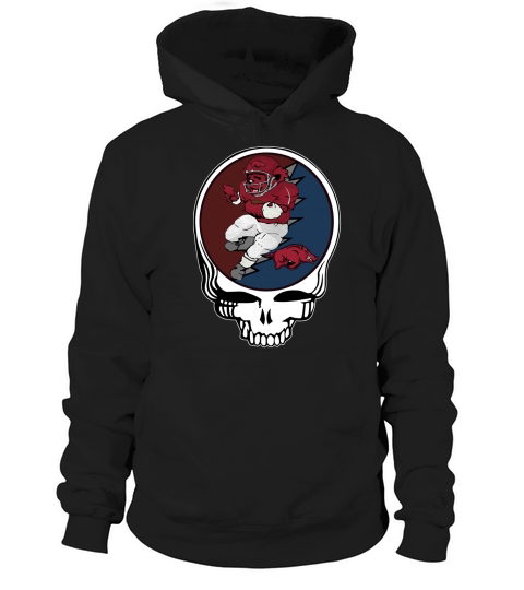 GratefulDead Tshirt Arkansas Razorbacks Hoodie Unisex
