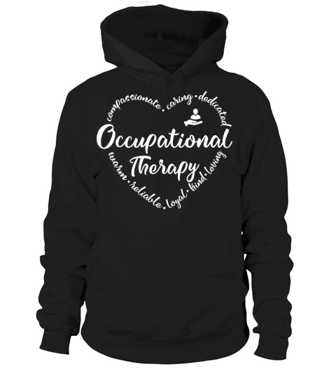 Occupational therapy heart for coworkers Hoodie Unisex