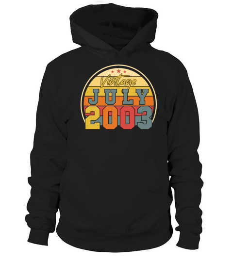 Original July 2003 Hoodie Unisex