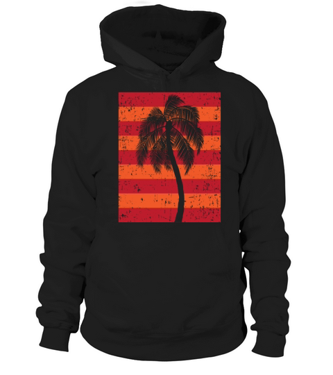palm trees Hoodie Unisex