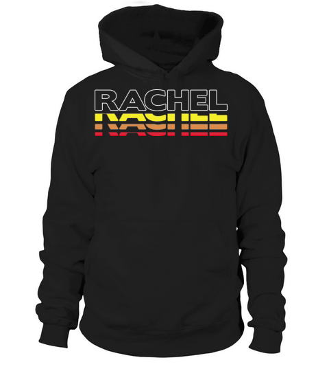 Rachel First Name Funny Vintage Sunset Rachel Hoodie Unisex