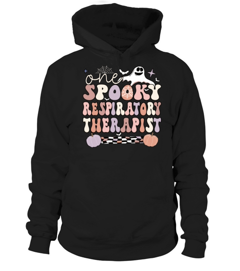 Respiratory Therapist Gifts RT Therapy Halloween Hoodie Unisex
